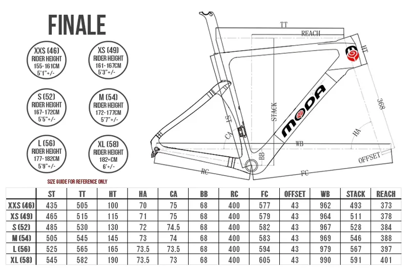 Moda Finale Disc Brake Road Bike Small in Ruby Red-4